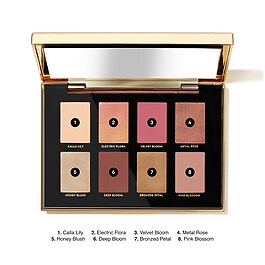 LUXE METAL ROSE EYESHADOW PALETE