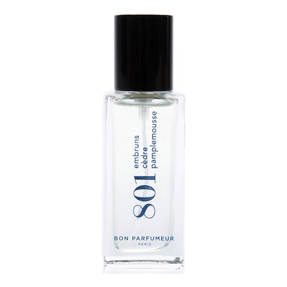 Eau de Parfum 801 : Sea spray, cedar, grapefruit, Bon Parfumeur