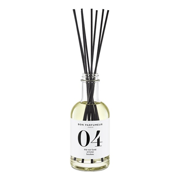 04 Thé noir fumé, Armoise, Bouleau - Diffuseur, BON PARFUMEUR