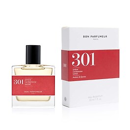 Eau de Parfum 301 :  Sandalwood, amber, cardamom
