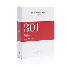 Eau de Parfum 301 :  Sandalwood, amber, cardamom