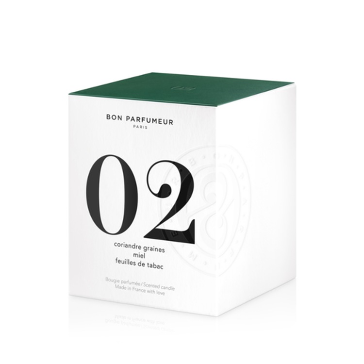 Graine de Coriandre, Miel, Feuilles de tabac - Bougie