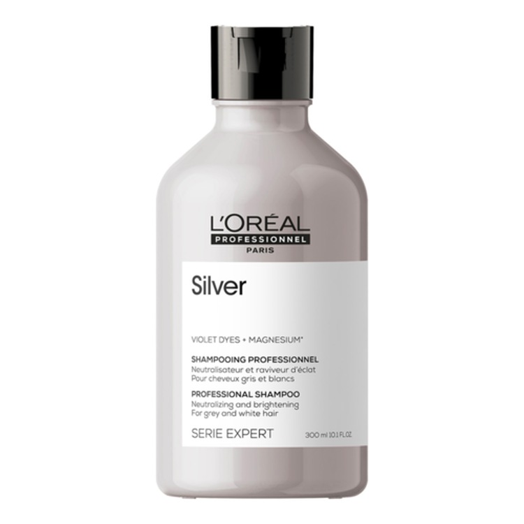 Silver - Shampoing pour cheveux gris et blancs