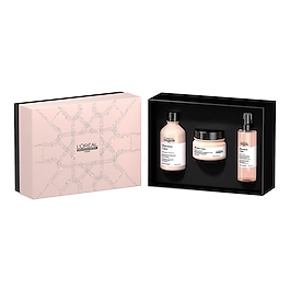 Vitamino Color - Coffret trio shampoing, masque et lait pour cheveux colorés