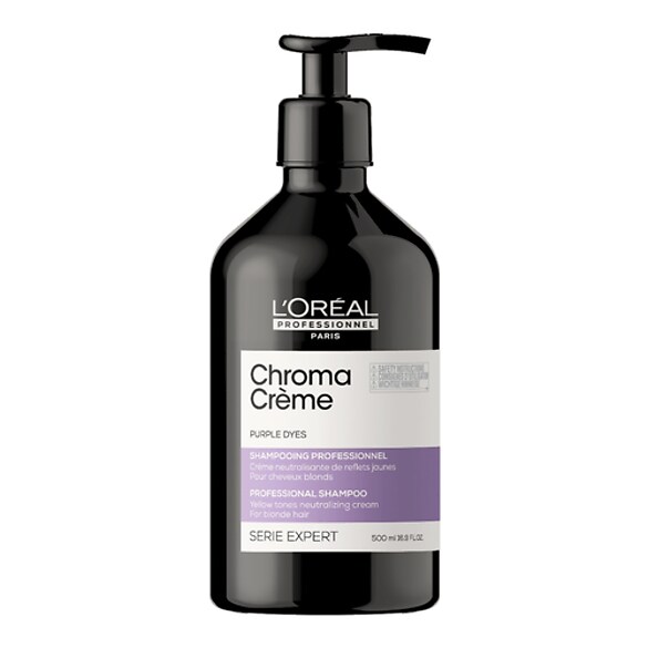 Serie Expert Chroma Crème - Shampoing neutralisant de reflets jaunes, L'Oréal Professionnel