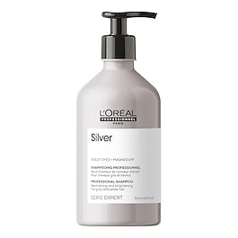 Silver - Çok açık sarı, gri ve beyaz saçlar için renk dengeleyici mor şampuan image