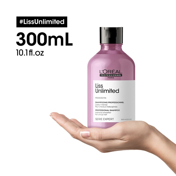 Liss Unlimited - Șampon profesional pentru netezirea intensă a părului rebel