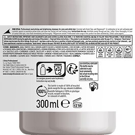 Silver Shampoo - Cabellos grises y blancos, neutraliza reflejos amarillos