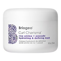 Curl Charisma™ Rice Amino + Avocado Hydrating & Defining Hair Mask, Briogeo