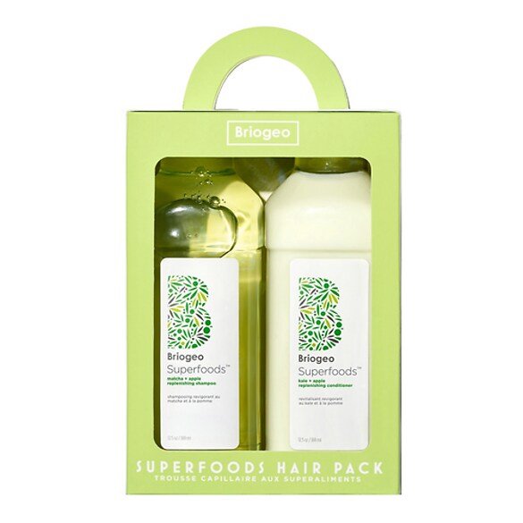 Superfoods - Elma, Matcha ve Kale Saç Bakım Seti, BRIOGEO