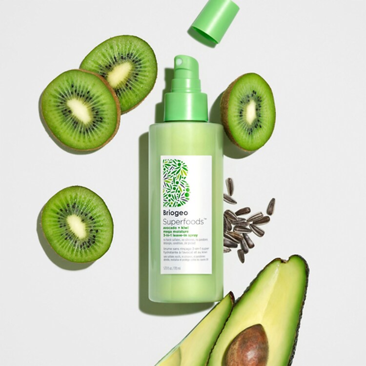 Superfoods - Brume Sans Rinçage Super Hydratante A L’avocat et Kiwi