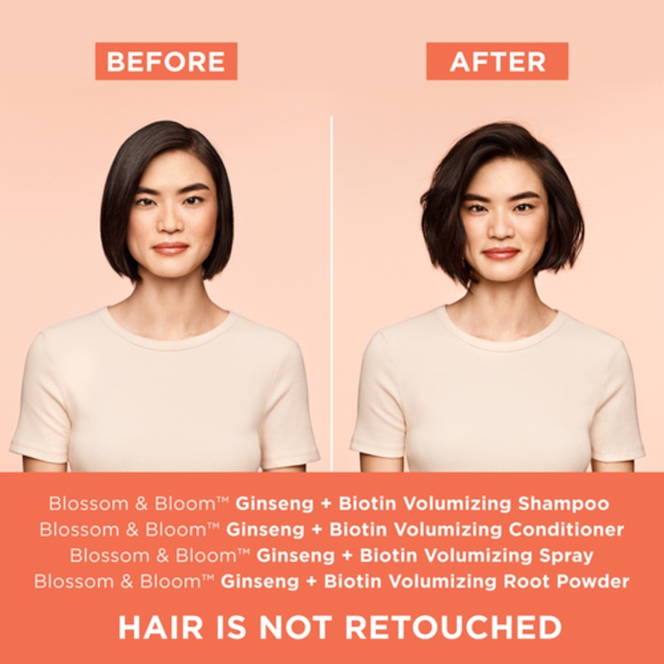 Blossom & Bloom Ginseng + Biotin Volumizing Shampoo - Shampooing Volumisant