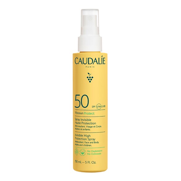 Vinosun Protect Spray Invisible de Alta Protección SPF50 - Protector solar, Caudalie