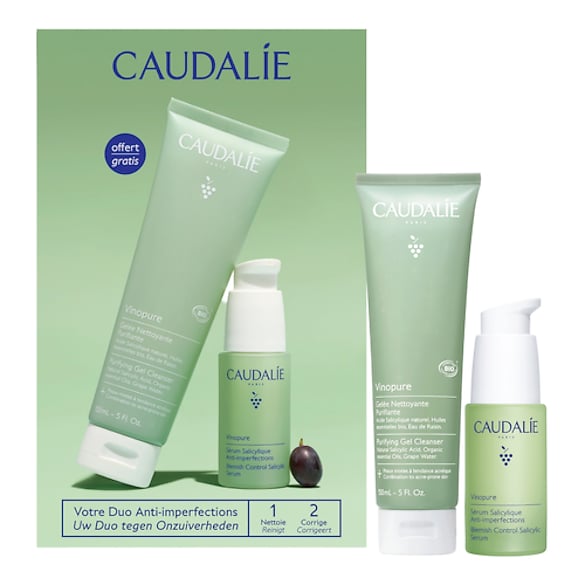 Vinopure - Set Vinopure S&eacute;rum & Gelatina, Caudalie