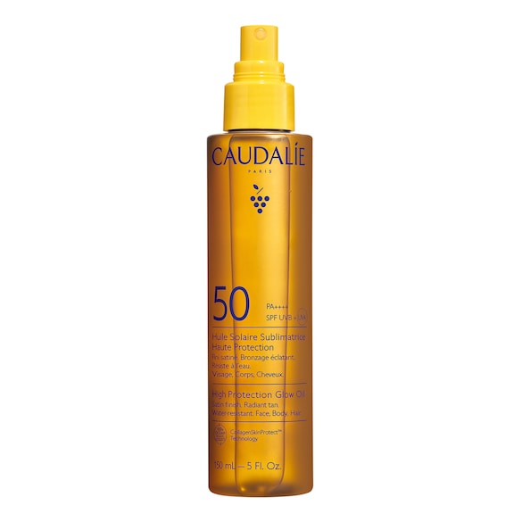 Protector Solar - Aceite Solar Embellecedor SPF50, Caudalie