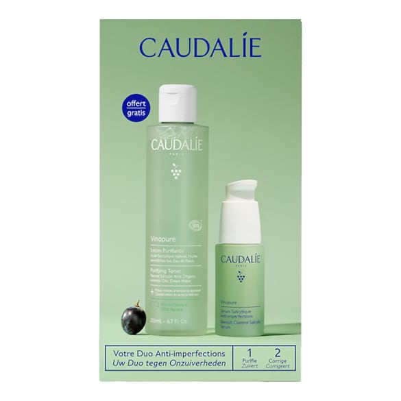 Vinopure - Set Vinopure S&eacute;rum & Loci&oacute;n, Caudalie