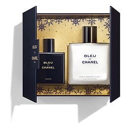 BLEU DE CHANEL - Zestaw Perfum & Krem Nawilżający 3W1