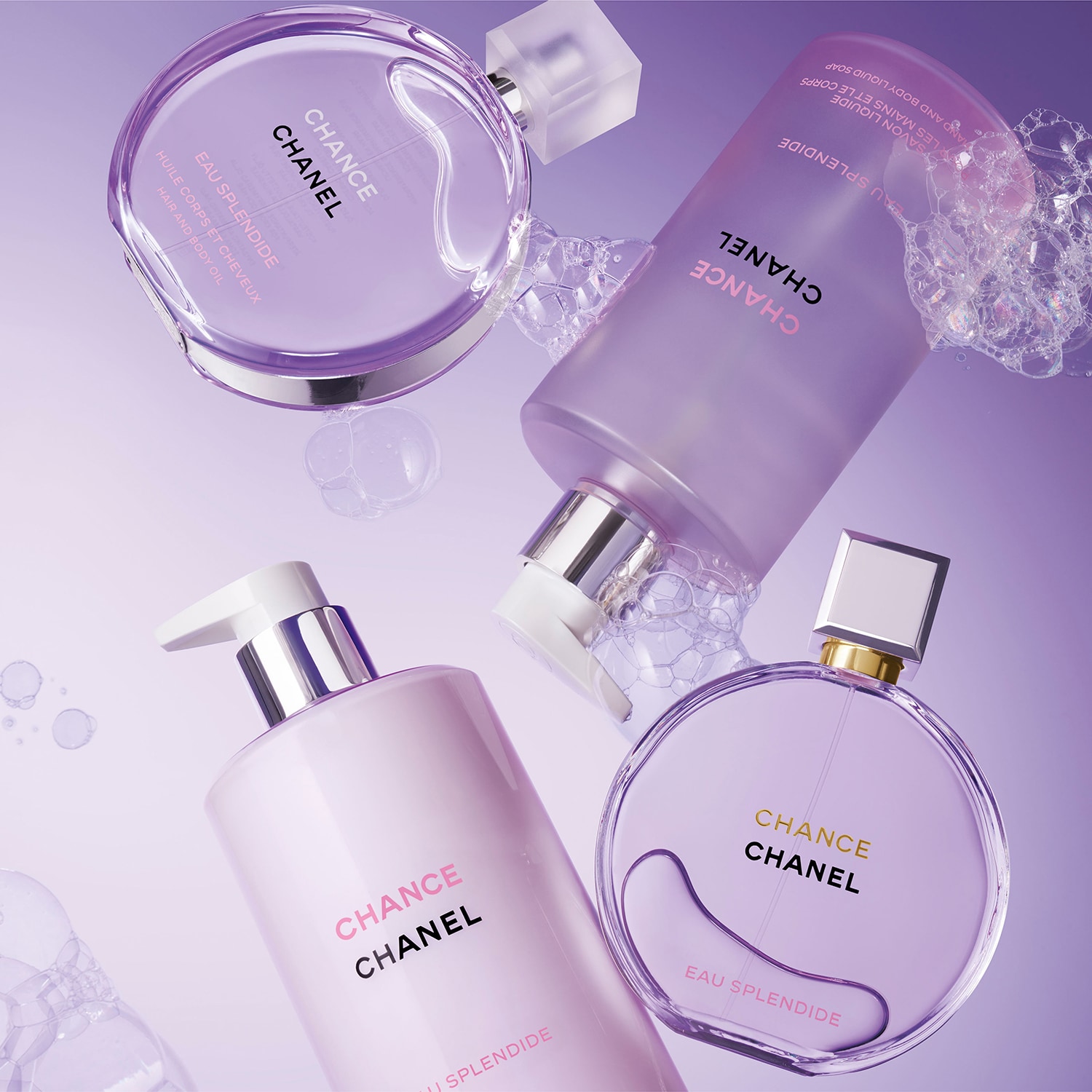 CHANEL CHANCE Eau Splendide 400ml 美品 CHANCE EAU SPLENDIDE - Moisturizing Lotion | CHANEL ≡ SEPHORA