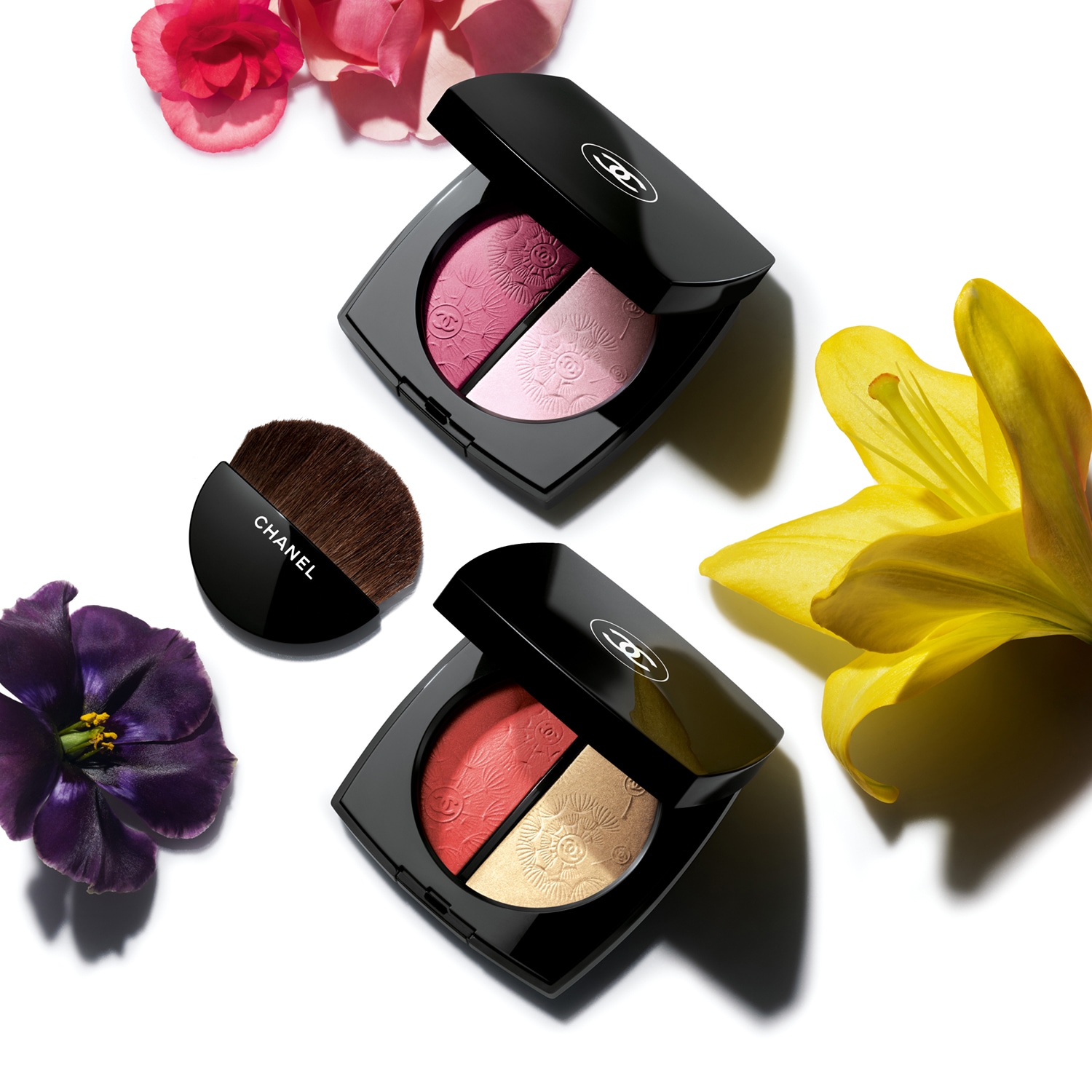 CHANEL JARDIN IMAGINAIRE デュオチーク JARDIN IMAGINAIRE - Blush And Highlighter Duo ❘ CHANEL ≡ SEPHORA
