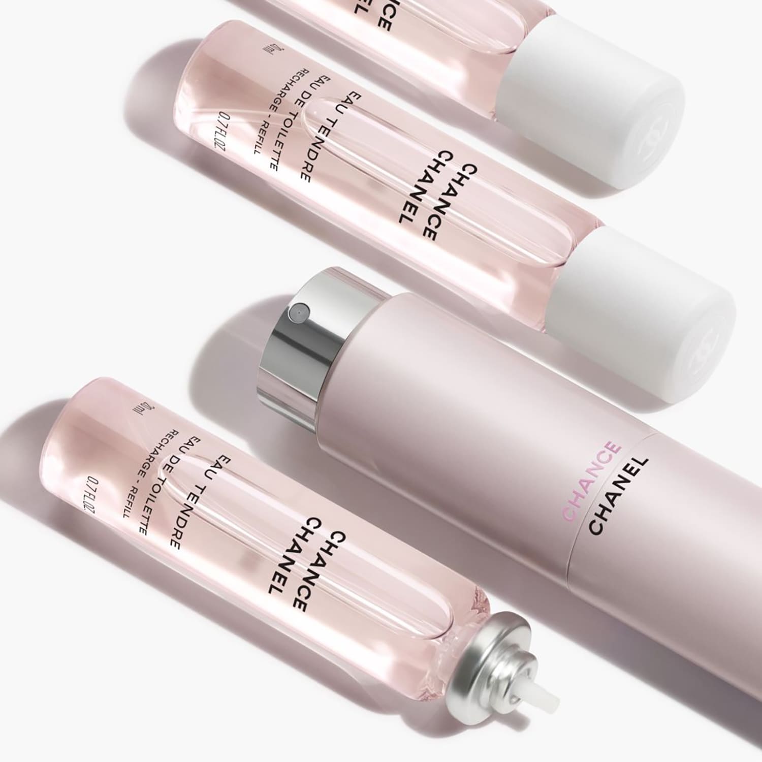 CHANEL CHANCE EAU TENDRE スプレーセット CHANEL CHANCE EAU TENDRE 3X20 ML TWIST AND SPRAY