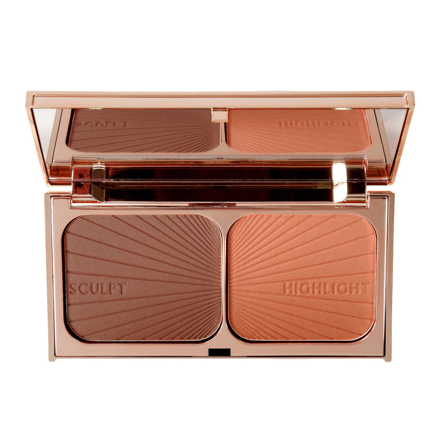 E-shop CHARLOTTE TILBURY - Filmstar Bronze Glow – Konturovací a rozjasňovací paletka