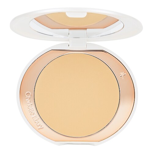 Charlotte Tilbury - Airbrush Brightening Flawless Finish- Refillable Mattifying Powder Μακιγιάζ Επιδερμίδα Πούδρα για Ματ Αποτέλεσμα