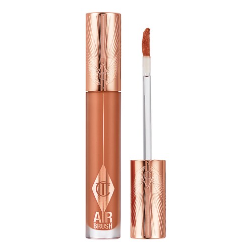 Charlotte Tilbury - Airbrush Flawless Lip Blur - Flydende Læbestift - Airbrush Flawless Lip Blur - Honey Blur - For Women