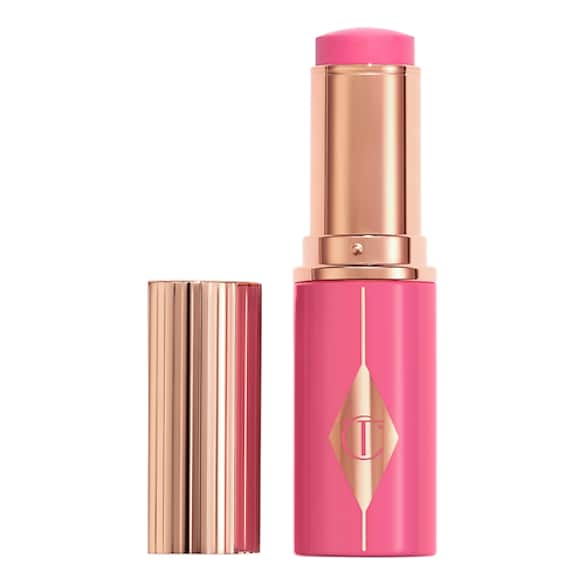 Unreal Blush Healthy Glow Stick - Colorete en crema en barra, Charlotte Tilbury