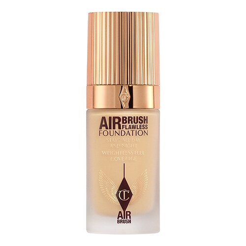 Charlotte Tilbury - Airbrush Flawless Foundation – Ελαφρύ Μέικαπ με Πλήρη Κάλυψη Μακιγιάζ Επιδερμίδα