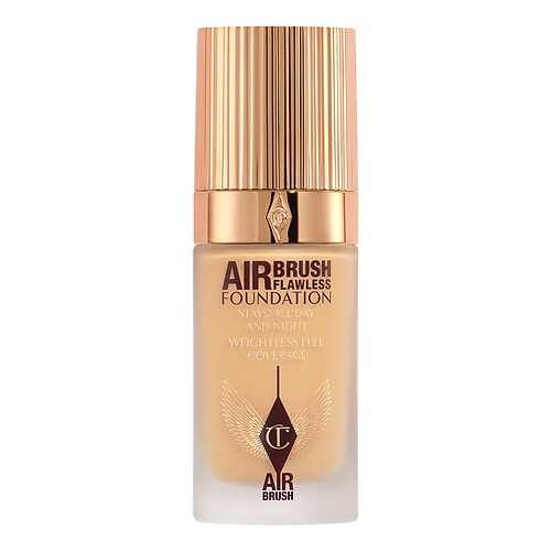 Charlotte Tilbury - Airbrush Flawless Foundation – Ελαφρύ Μέικαπ με Πλήρη Κάλυψη Μακιγιάζ Επιδερμίδα