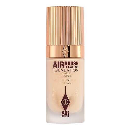 Charlotte Tilbury - Airbrush Flawless Foundation – Ελαφρύ Μέικαπ με Πλήρη Κάλυψη Μακιγιάζ Επιδερμίδα