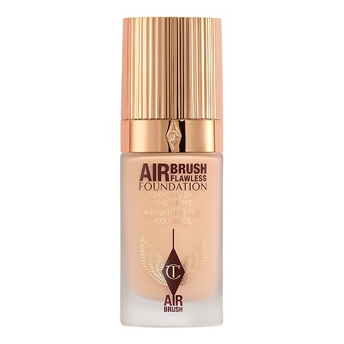 Charlotte Tilbury - Airbrush Flawless Foundation – Ελαφρύ Μέικαπ με Πλήρη Κάλυψη Μακιγιάζ Επιδερμίδα