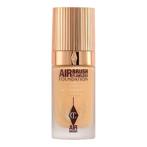 Charlotte Tilbury - Airbrush Flawless Foundation – Ελαφρύ Μέικαπ με Πλήρη Κάλυψη Μακιγιάζ Επιδερμίδα