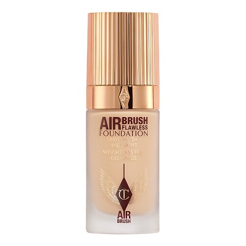 Charlotte Tilbury - Airbrush Flawless Foundation – Ελαφρύ Μέικαπ με Πλήρη Κάλυψη Μακιγιάζ Επιδερμίδα