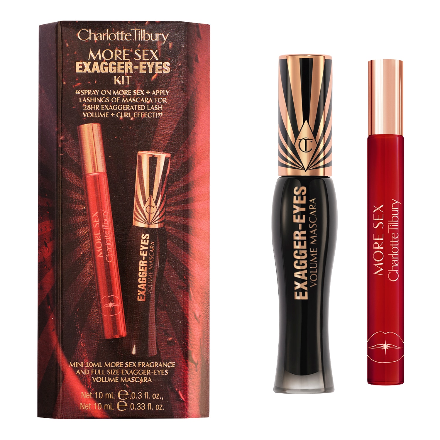 charlotte tilbury more sex ekstrakt perfum 20 ml   zestaw 