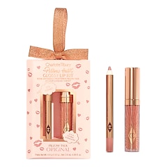 Pillow Talk Mini Glossy Lips Duo Pillow Talk - Estuche de maquillaje para labios, Charlotte Tilbury