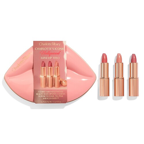 Charlotte Tilbury Charlotte Tilbury - Hollywood Iconic Mini Lip Trio - Σετ Μακιγιάζ
