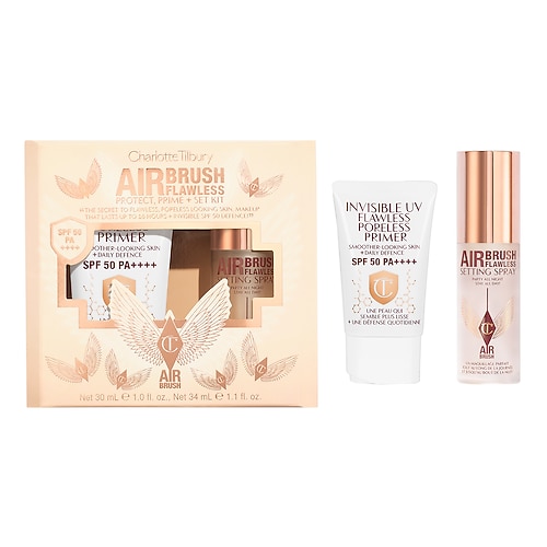 Charlotte Tilbury - Airbrush Flawless Protect Prime + Σετ Κιτ - Σετ Δώρου