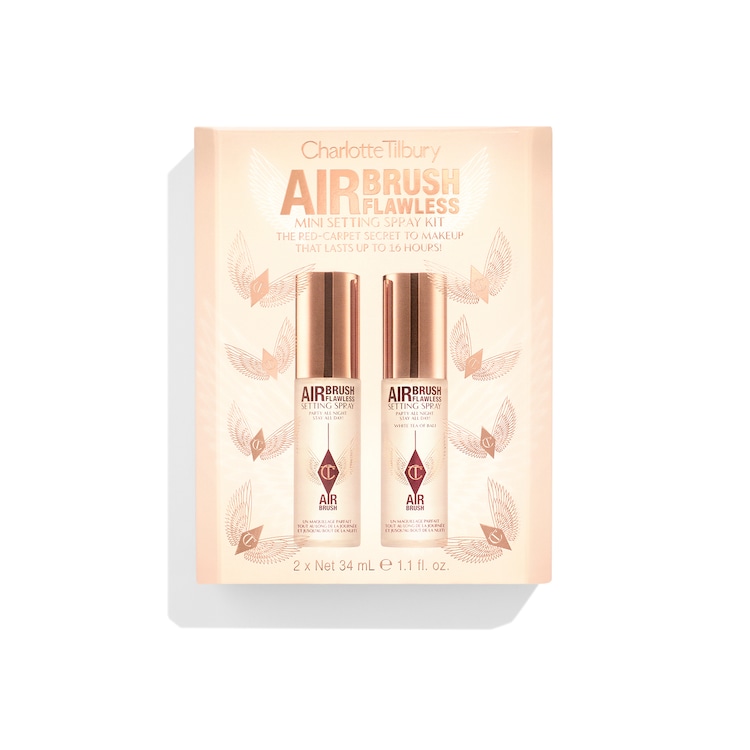 Airbrush Flawless Mini Setting Spray Kit - Makeup-sæt med fikseringsspray 