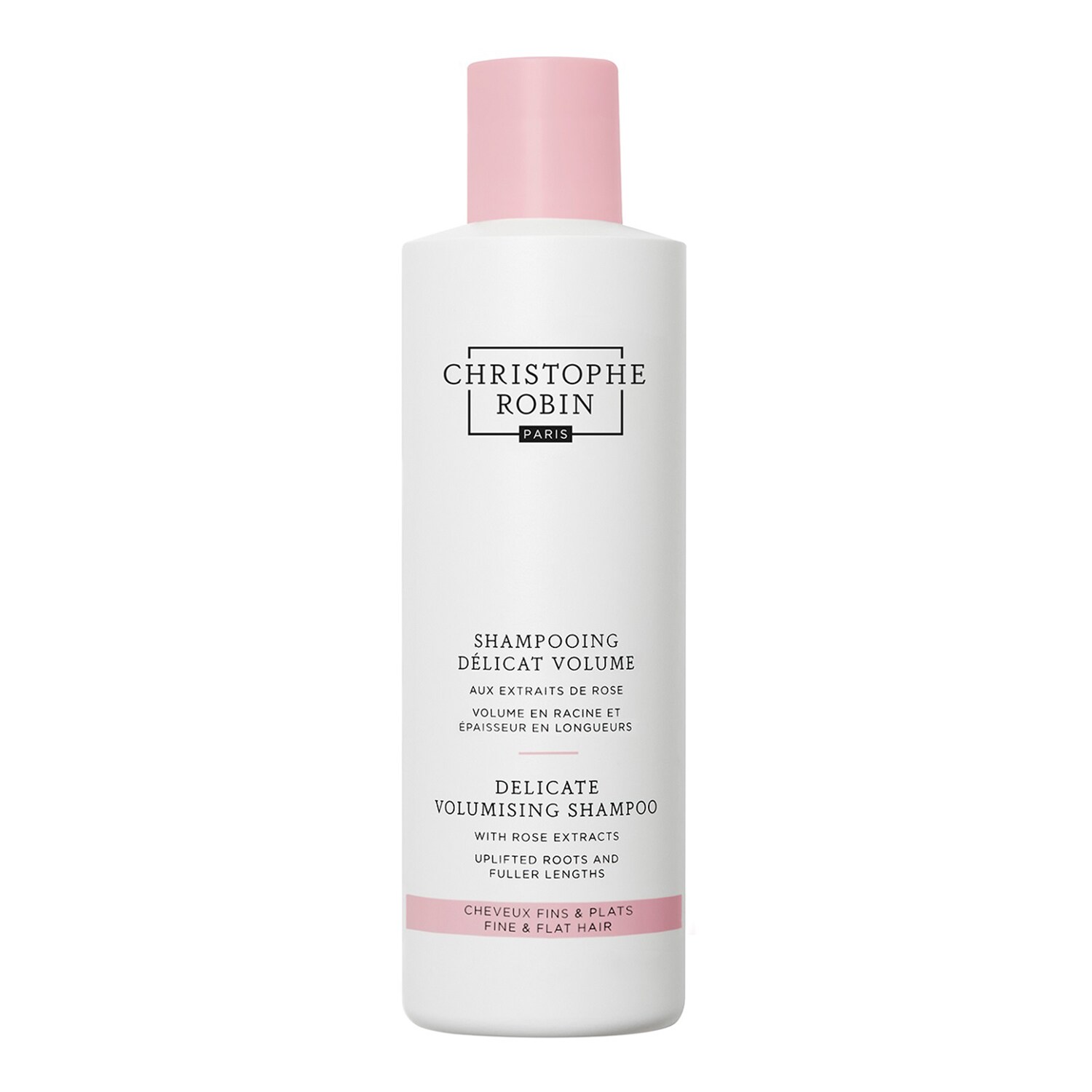 CHRISTOPHE ROBIN - Shampooing Volume - Šampon pro objem s výtažky z růže