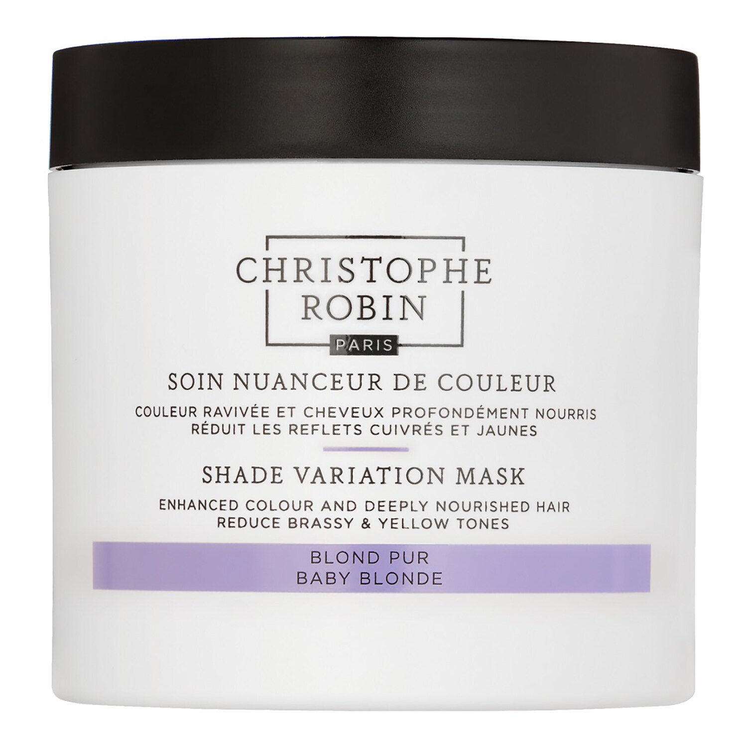 E-shop CHRISTOPHE ROBIN - Shade Variation Mask Baby Blonde - Maska na vlasy