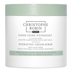 Aloe vera hydrating cream scrub - Hydrating hair care for the scalp, CHRISTOPHE ROBIN