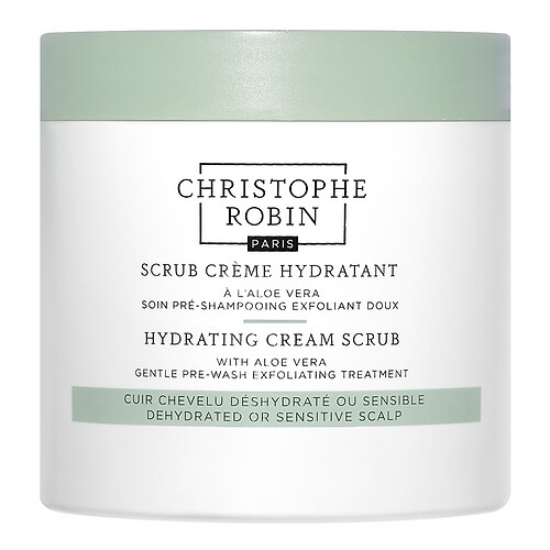 Christophe Robin - Hydrating Cream Scrub - Nawilżający Peeling Do Skóry głowy - Hydrating Cream Scrub 250ml - Dla Kobiet