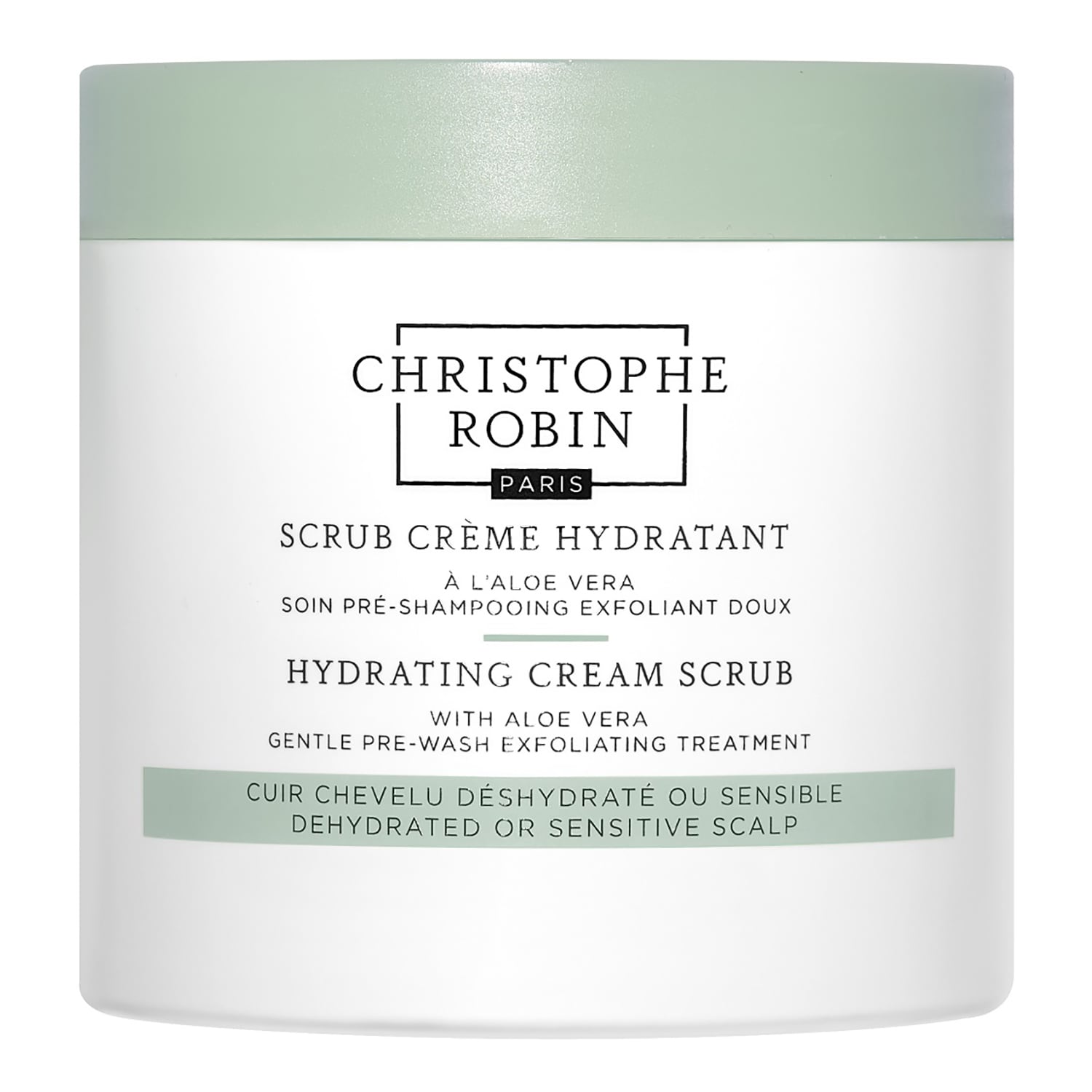 E-shop CHRISTOPHE ROBIN - Hydrating Cream Scrub With Aloe Vera - Hydratační peeling