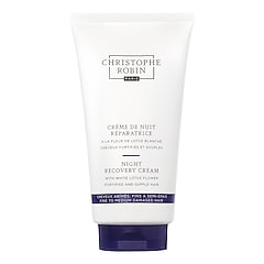 Crème De Nuit Réparatrice A La Fleur De Lotus Blanche - Crème Soin Cheveux, CHRISTOPHE ROBIN