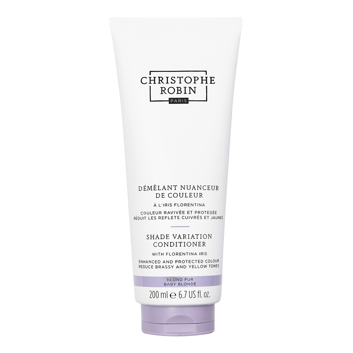 E-shop CHRISTOPHE ROBIN - Baby Blonde Conditioner – Vyživující rozčesávající kondicionér pro blond vlasy