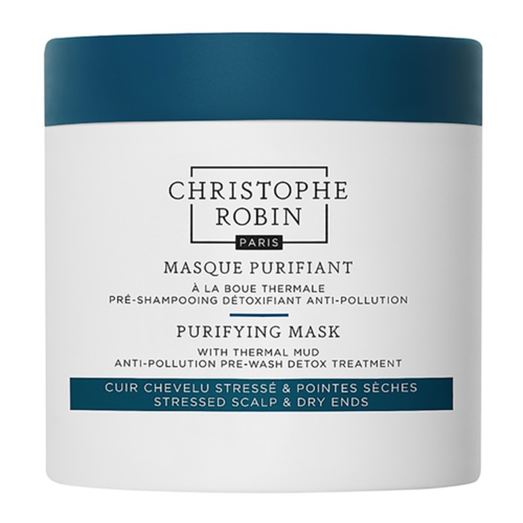 Masque purifiant à la boue thermale - Soin capillaire détoxifiant revitalisant
