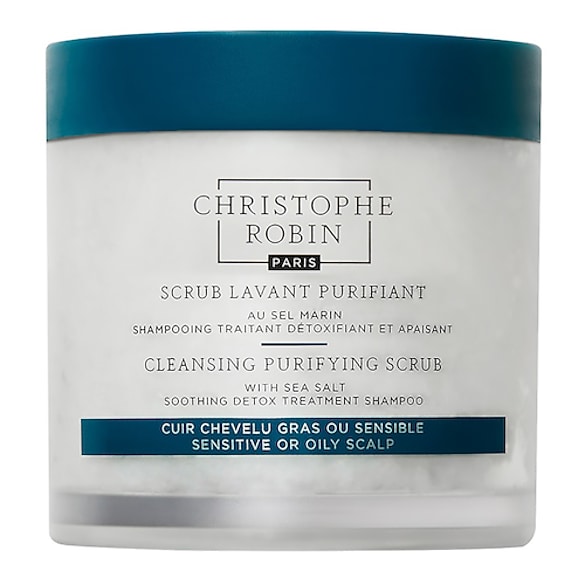 Exfoliante limpiador purificante con sal marina, Christophe Robin
