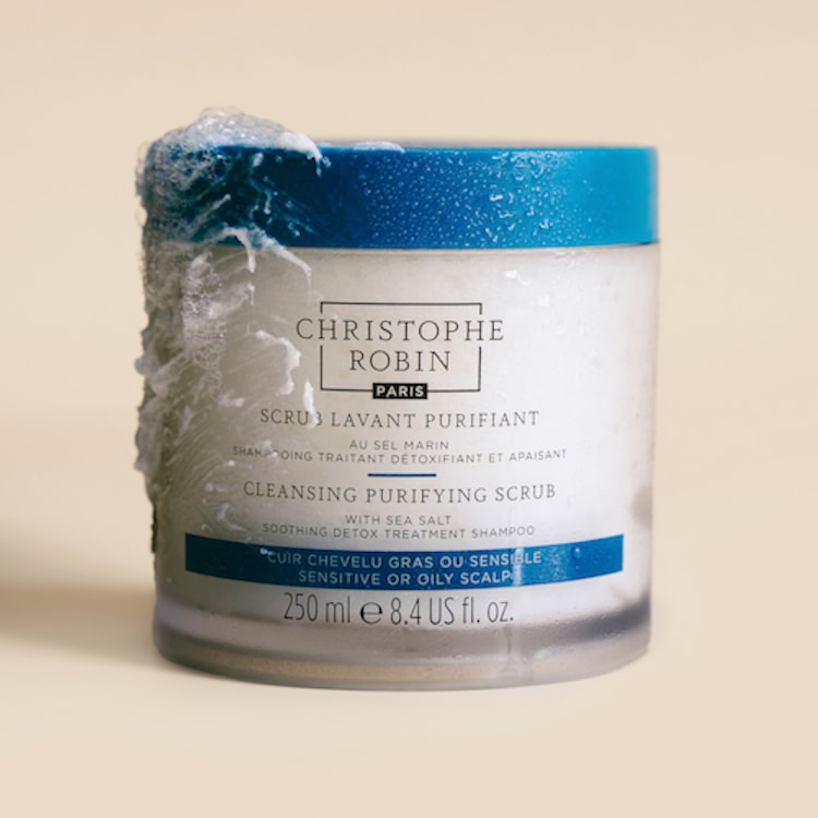 Scrub lavant purifiant au sel marin - Cuir chevelu gras ou sensible
