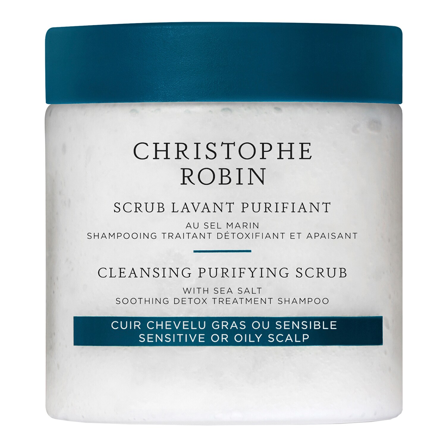 CHRISTOPHE ROBIN - Pročišťující peeling s mořskou solí